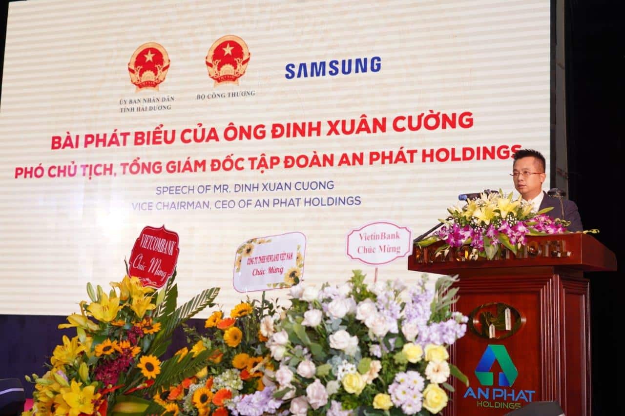 An Phát Holdings tiên phong phát triển nội địa hóa và công nghệ cao của tỉnh Hải Dương