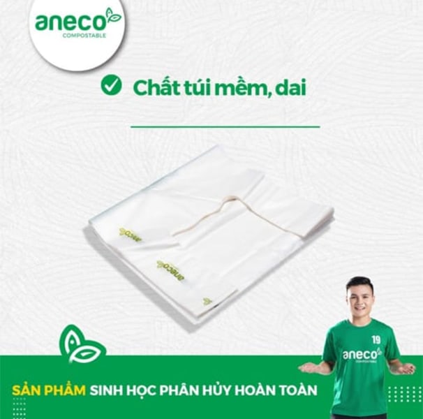 Mọi sản phẩm của AnEco đều đạt chứng nhận OK Compost Home, OK Compost Industrial của TUV về khả năng phân huỷ hoàn toàn