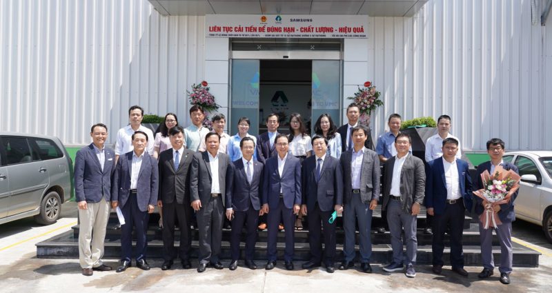 An Phat Holdings achieves outstanding results with consulting program of Ministry of Industry and Trade & Samsung Vietnam