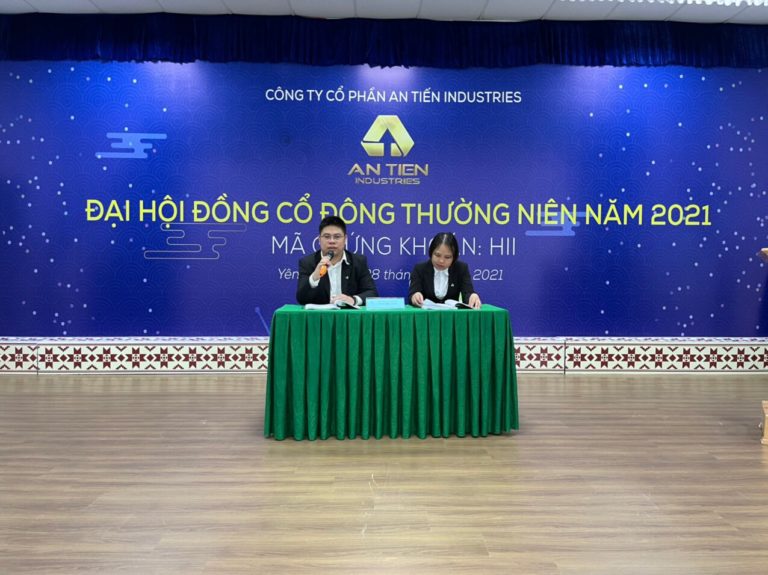 ĐHĐCĐ Thường niên An Tiến Industries 2021: Thông qua kế hoạch doanh thu 4000 tỷ đồng, dự kiến thưởng 4,8 triệu cổ phiếu cổ phiếu cho cổ đông hiện hữu