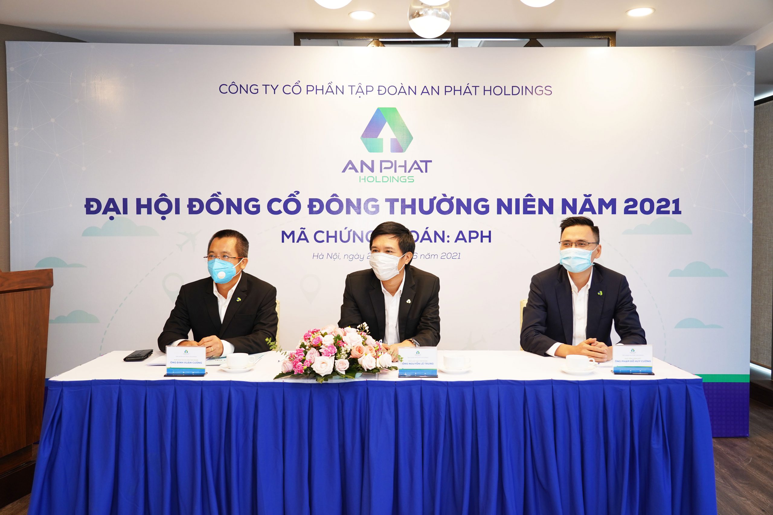 ĐHĐCĐ An Phát Holdings 2021: Thông qua kế hoạch doanh thu 12.000 tỷ đồng, đẩy nhanh tiến độ triển khai dự án KCN An Phát 1 và nhà máy nguyên liệu xanh