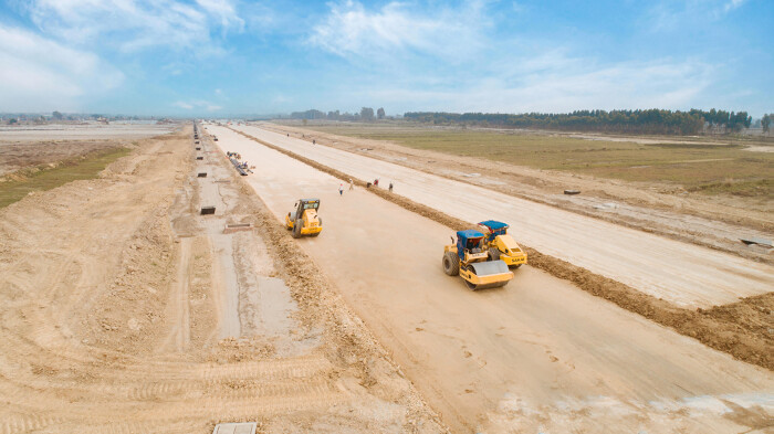 Chủ đầu tư cam kết cam kết hoàn thành toàn bộ hạ tầng KCN trước ngày 31/12/2026.(Ảnh: An Phát).