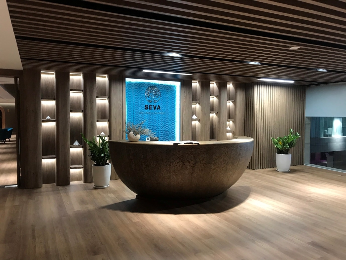 Sàn SPC và tấm ốp tường, trần AnPro được ứng dụng tại dự án Flamingo Cát Bà.