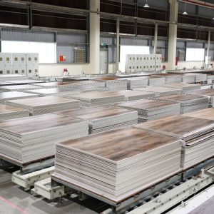 Sàn SPC, LVT tại hệ thống nhà máy sản xuất An Cường Building Materials.
