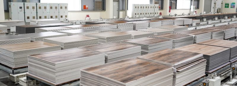 Sàn SPC, LVT tại hệ thống nhà máy sản xuất An Cường Building Materials.