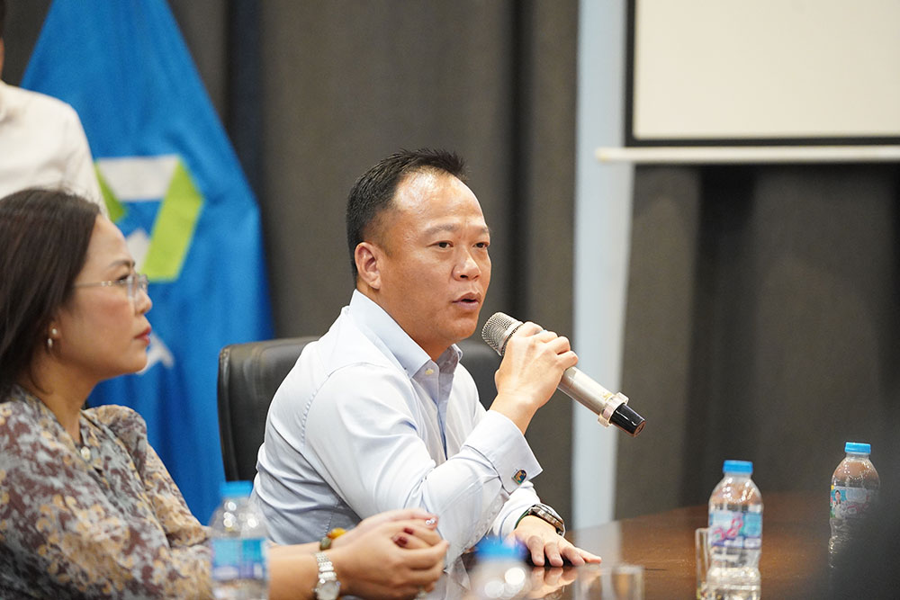 Đại diện Hiệp hội Nhựa Việt Nam, ông Đinh Đức Thắng - Chủ tịch Hiệp hội đánh giá cao hệ sinh thái doanh nghiệp đồng bộ và nền tảng sản xuất của An Phát Holdings. 
