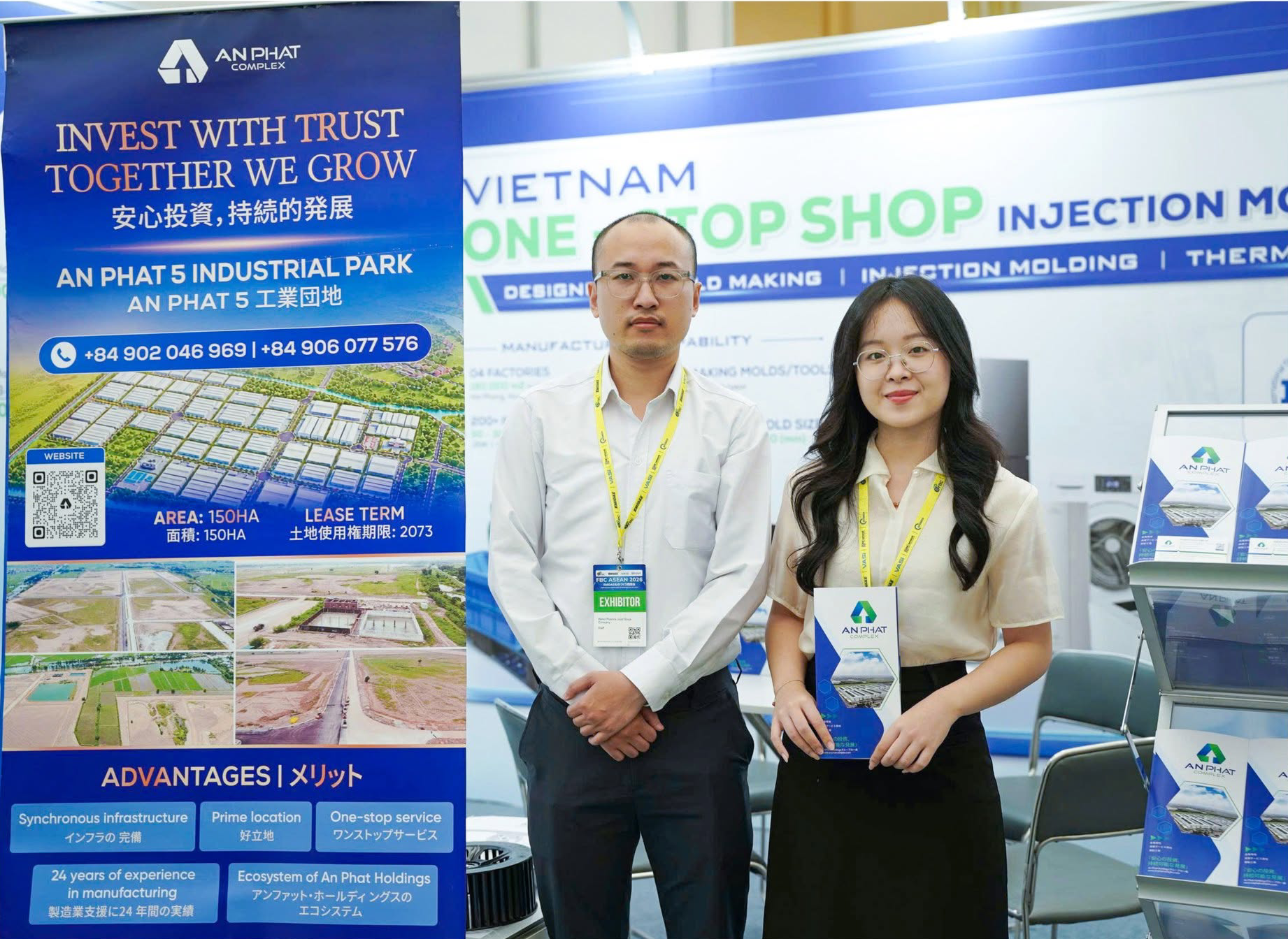 An Phát Complex đồng hành cùng Nhựa Hà Nội tại gian hàng triển lãm